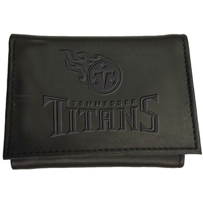 Evergreen Tennessee Titans Tri Fold Leather Wallet