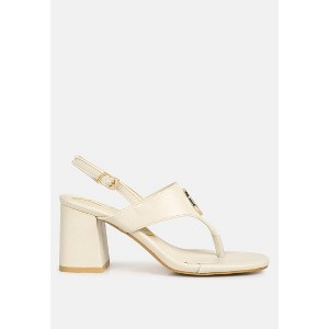 Monde Block Heel Thong Sandals - 1 of 4