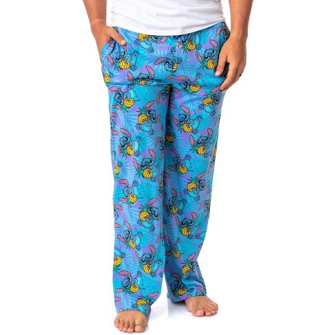 Disney Women's Stitch Plush Jogger Pajama Pants