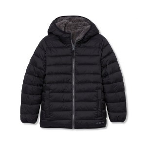 Lands' End Kids Water Resistant Reversible Hooded Jacket - 1 of 4