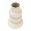 Sagebrook Home 9" Dolomite Stacked Vase Contemporary Abstract Stacked Sphere Cotton White - 2 of 4