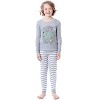 Scooby Doo Boys Scooby Dooby Doo Snug Fit Cotton Kids Pajama Set Grey - 2 of 3