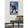 Trends International NFL New England Patriots - Christian Gonzalez 24 Framed Wall Poster Prints - 2 of 4