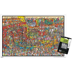 Trends International Where's Waldo? - Toys Toys Toys Unframed Wall Poster Prints - 1 of 4