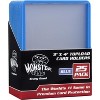 Monster Top Loaders for Trading Cards - 25, 3x4" Clear Hard Plastic Protector w Blue Border- Compatible w Yugioh, Sports & More - Stocking Stuffer - image 2 of 3