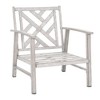 Anybear 2Pcs  Armchair Aluminum with 13cm Cushion Gray - 4 of 4