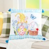 The Lakeside Collection Easter Bunny Embroidered Decorative Pillows - 2 of 2