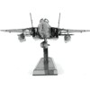 Model Kit McDonnell Douglas F-15 Eagle Fighter Aircraft (Moderate Difficulty) Steel Model by Metal Earth - 4 of 4