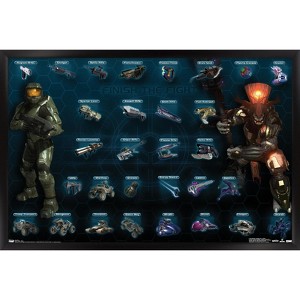 Trends International Halo 3 - Chart - Whole Framed Wall Poster Prints - 1 of 4