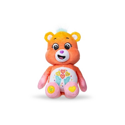 Care Bears 9'' Fun Size Sparkle Plush Thankful Heart Bear Stuffed Animals