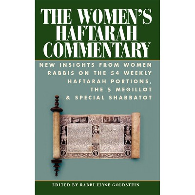 The Women's Haftarah Commentary - by  Elyse Goldstein (Hardcover)