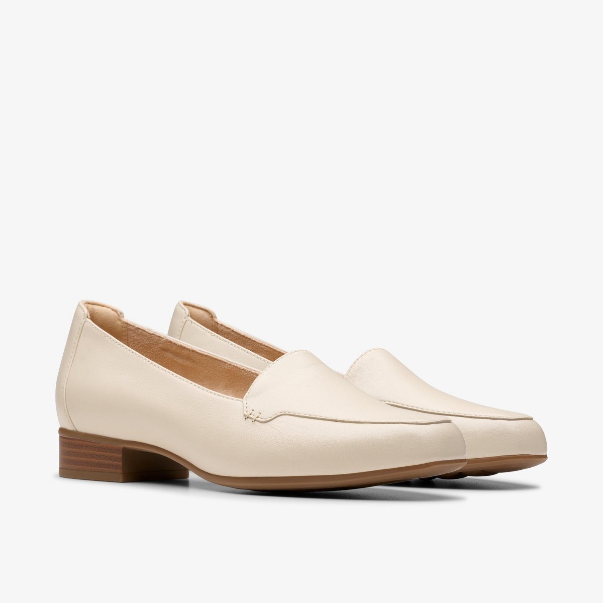 Обувь Clarks Womens Krystine Lily Cream Leather Shoes 8 Narrow — фото 5