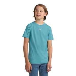 Levi's® Boys' Short Sleeve Batwing Logo T-Shirt - Turquoise Blue - 1 of 4
