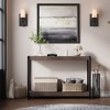 Whizmax 2-Tier Narrow Console Sofa Side Table for Entryway,Hallway,Living Room, 39.5in L x 13.7in W x 25.6in H - 4 of 4