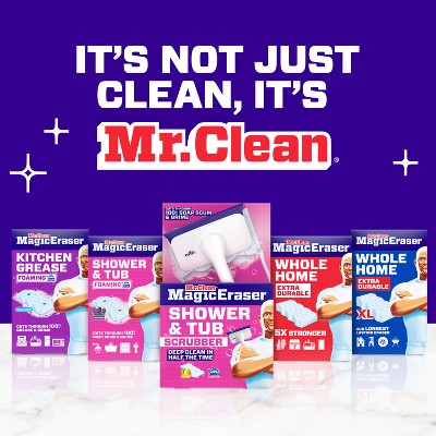 Mr. Clean Fresh Magic Eraser Kitchen Grease Foaming Multi-Purpose Cleaner - 6ct