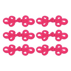 Unique Bargains Elegant Traditional Knots Frog Buttons for DIY Sewing Coats Sweater 6 Pcs - 1 of 4