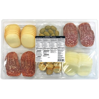 Oberto Charcuterie Platter with Olives - 12.3oz