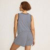 Lands' End Women's Cooling 3 Piece Pajama Set - Robe Tank and Shorts - 2 of 4