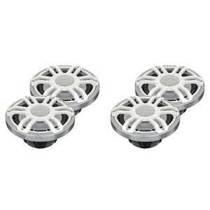 Hertz Marine (2 Pair ) HMX 6.5 S-LD-SW - 6.5" 4-Ohm Coaxial Marine Speakers with RGB LEDs, White Sport Grilles - 1 of 4