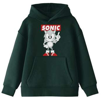 Sonic The Hedgehog Rainbow Sonic Youth Black Sweatshirt : Target Sonic The Hedgehog Rainbow Sonic Youth Black Sweatshirt : Target