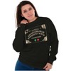 Funny Halloween Calling Evil Spirits Sweatshirt for Men or Women Brisco Brands - 4 of 4