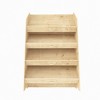 Decorotika,Aros Bookcase Sapphire Oak - 2 of 4