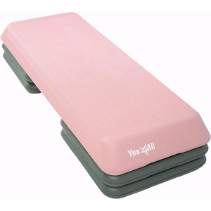 Yes4All Aerobic Deck Step Platform with 4 Risers, Health Club Size