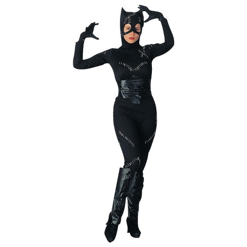  Batman The Dark Knight Rises Adult Catwoman Costume, Black,  Small : Clothing, Shoes & Jewelry