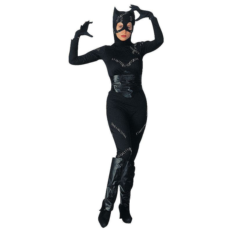 Womens Catwoman™ Costume - One Size Fits Most - Black, 1 of 2
