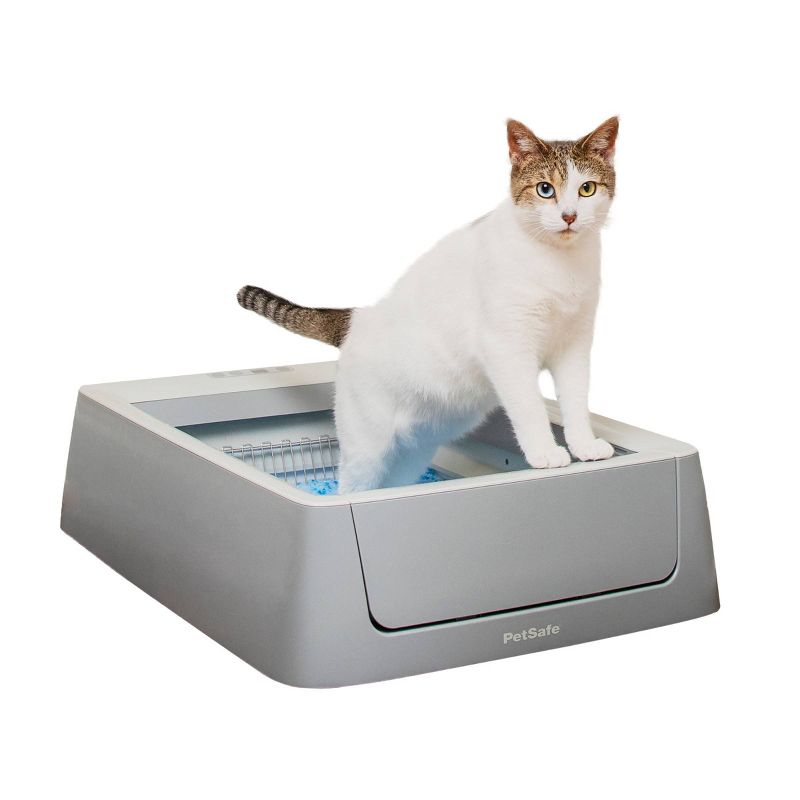PetSafe ScoopFree Phone App Connected Smart Self-Cleaning Cat Litter Box - Beige, 1 of 15