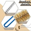 Aoibox 3-Piece Fryer Cleaning Kit with L-Shaped Brush, Deep Cleanout Rod & Basket Brush, Heat-Resistant Up to 750¡«F for Restaurants - 4 of 4