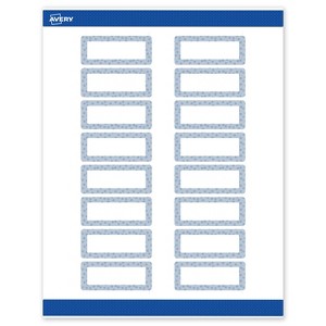 Avery Address Labels, Polka Dots Design, 1" x 2-5/8", 160ct - 1 of 4