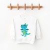 The Juniper Shop Blue Dragon Toddler Graphic Sweatshirt - 2 of 2