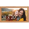 PosterPalooza | Shabby Chic Orange Picture Frame - UV Acrylic, Backing Board, Hanging Hardware Included - 2 of 4