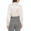 Women's Printed Mock Neck Silk Blouse - Club Monaco - 2 of 4
