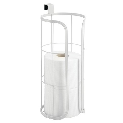 Mdesign Metal Free-standing Toilet Paper Holder - White : Target