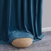 HLC.ME Sawyer Premium Luxurious Lush Velvet Soft Light Filtering Grommet Window Drapery Curtains - Set of 2 - 4 of 4