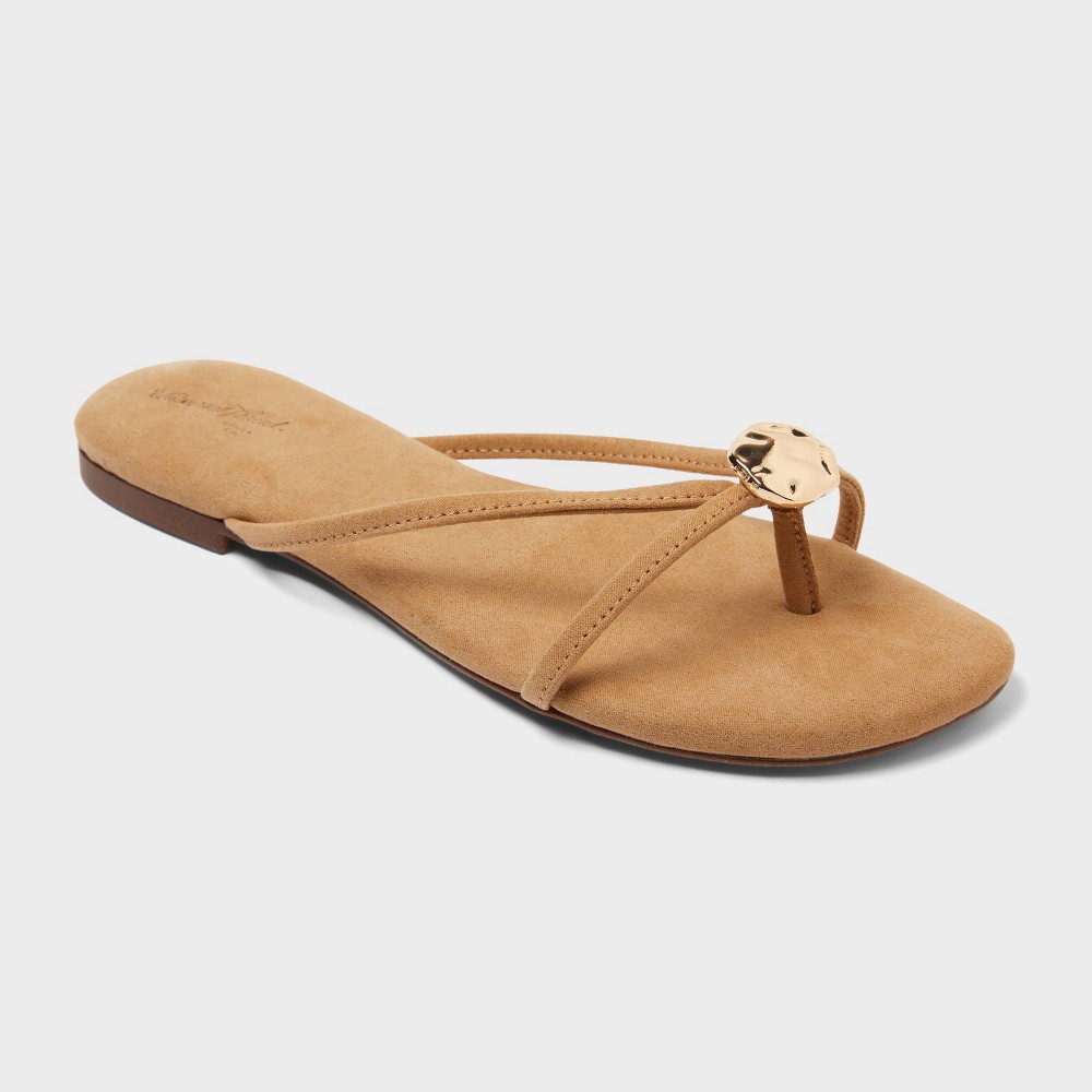 Women’s Kit Thong Sandals - Universal Thread™ Sand 10