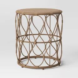 Britanna Patio Accent Table, Outdoor Furniture - Natural - Opalhouse™