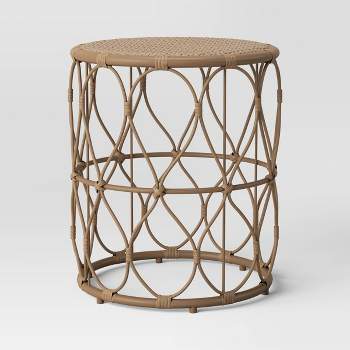 Britanna Patio Accent Table, Outdoor Furniture - Natural - Opalhouse™
