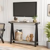 43.3 Inch Wood Console Table,, Sofa Table, Narrow Entryway Table for Hallway, Behind The Couch, Living Room, Foyer, Easy Assembly - 4 of 4