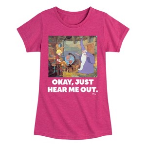 Girls' - Disney - The Sword And The Stone Fitted Short Sleeve Graphic T-Shirt - 1 of 4