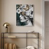 Art Remedy Hidden Golden Butterflies in Emerald Gold Fashion Wall Art Framed - 2 of 4