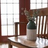 Dipped Sandy Vase Green Metal - Foreside Home & Garden - 2 of 4