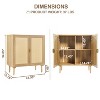 Home Imports Emporium Rattan Cabinet - 2 of 4