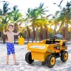 Ride on Dump Truck for Kids 3-8,12V Ride On Car Toy Toddlers 4 Wheeler Construction Vehicles with Auto-Lifting Dump Bed - 4 of 4