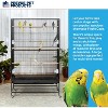 Prevue Pet Products F050 Pet Products Wrought Iron Flight Cage, X-Large, Hammerstone Black - 2 of 4
