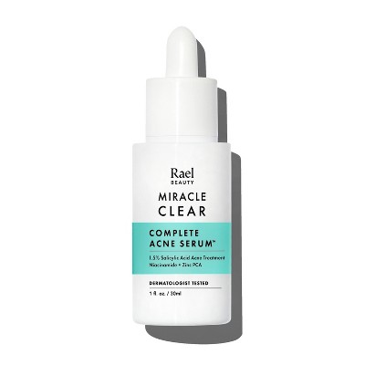 Rael Miracle Clear Complete Acne Treatment Face Serum - 1oz : Target