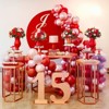 PartyWoo Balloons Red Matte 12 Inch 50 pcs - 3 of 4
