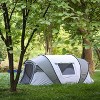 Vynxaria 4-6 Persons White and Gray Pop-Up Boat Tent - 2 of 4